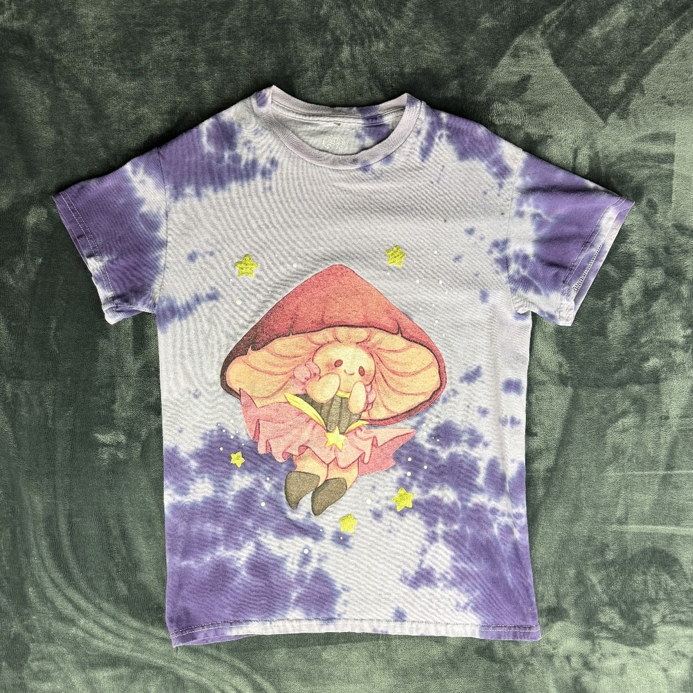 Fairy Mushroom Girls T-Shirt By Fairydrop